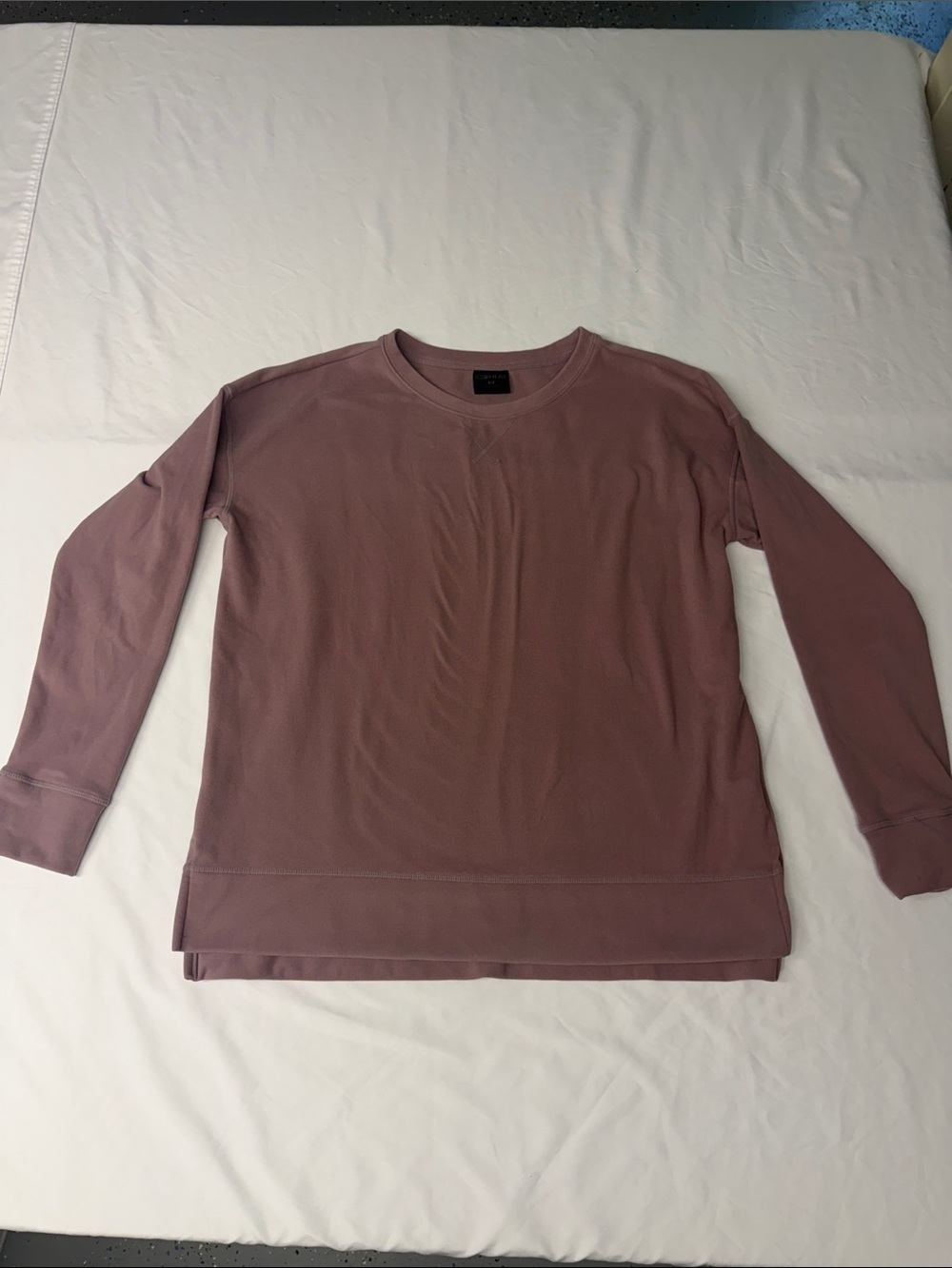 32 Degrees Mauve Long Sleeve Pullover Sweatshirt